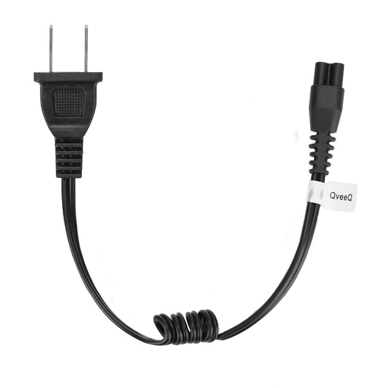 QveeQ Stun Gun Charger Cord Compatible with VTS-T03, VTS-195; Police 305, Police 928-58, Avenger, Guard Dog Security, Jolt, Stun Master and Most Other Stun Guns ï¼ˆExpandable to 12inchï¼‰ - Image 1